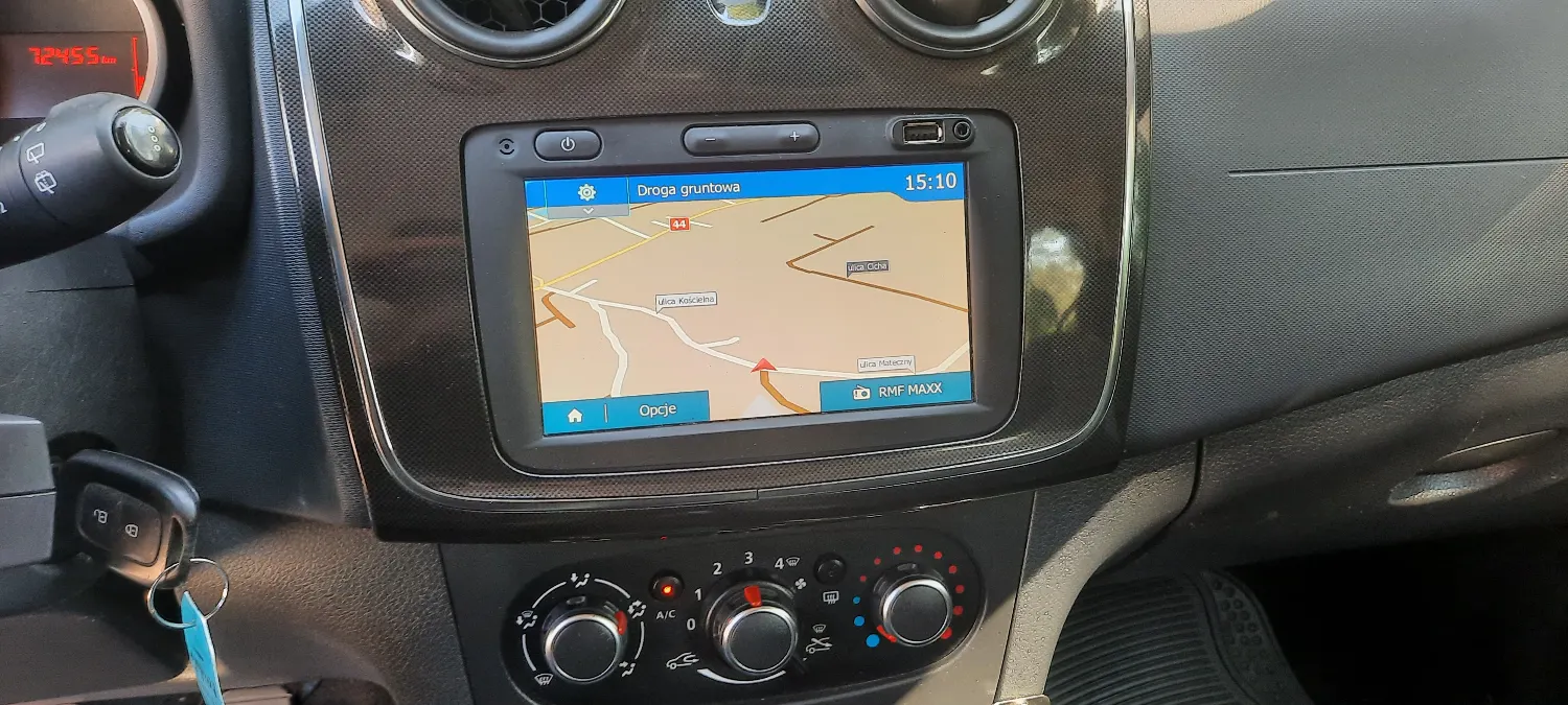 Dacia Sandero Stepway 0.9TCe-90PS Ambiance EU6 Navi Klima 72tkm  — zdjęcie 12 z 20
