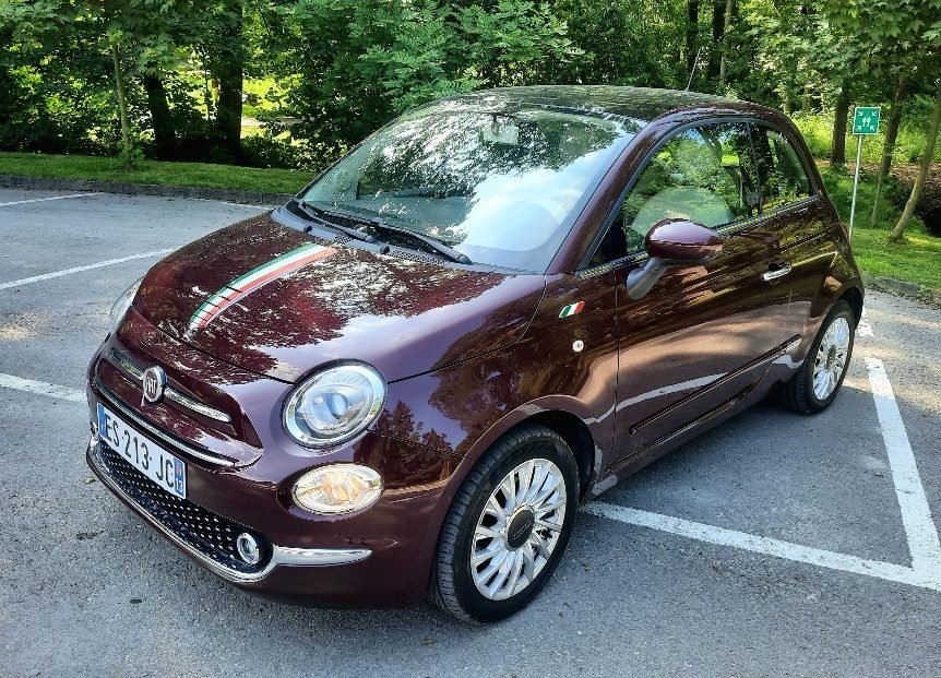 Fiat 500 1.2 Collezione EU6d Navi Klima PDC Panorama NOWY ROZRZĄD 73tkm