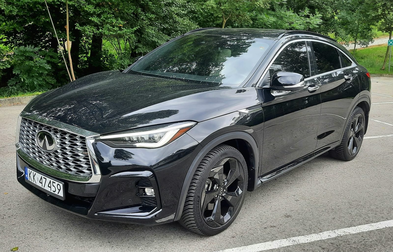 Infiniti QX55 Exclusive 2.0T268PS 55tkm Automat Navi Klima Kamera